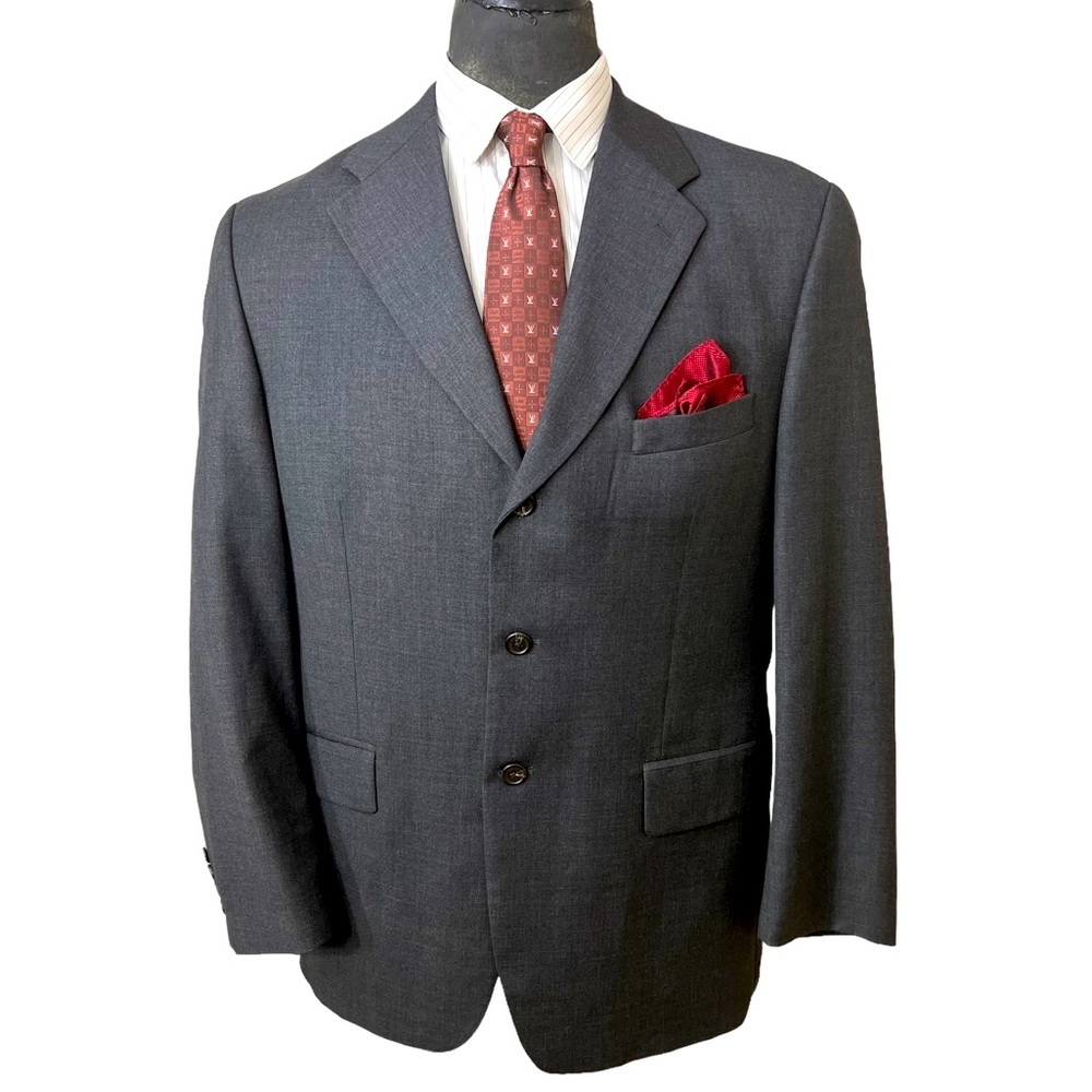 Chaps Ralph Lauren Mens Dress Blazer Wool & Cashmere Blend. Size 43r Ama